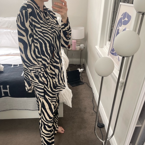 H&M Satin Zebra Set - Picture 2 of 3